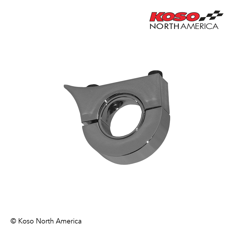 Koso Bullet BE550M11 staffa manubrio 1,5" cromata