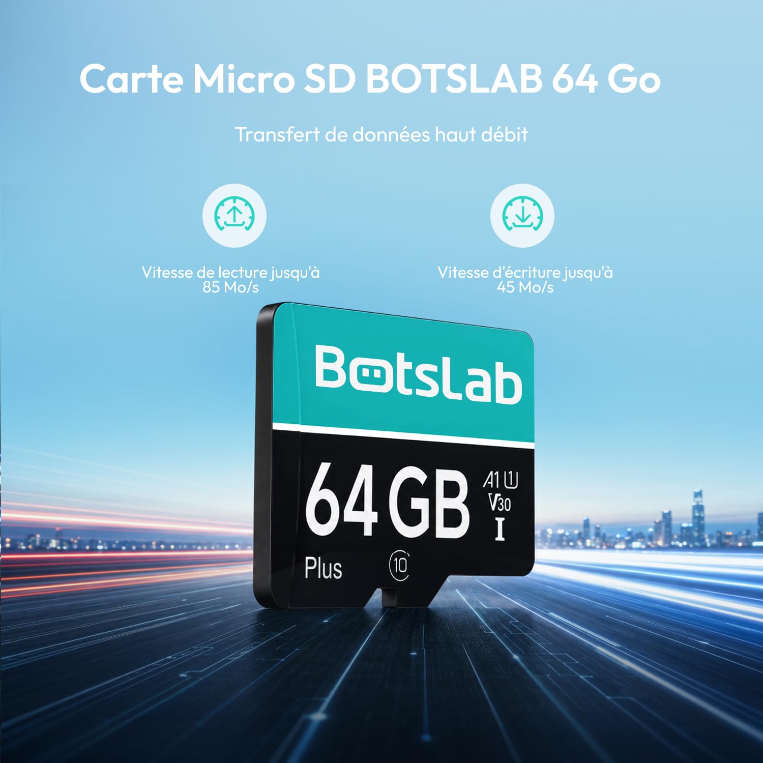 Botslab scheda memoria 64 GB microSD