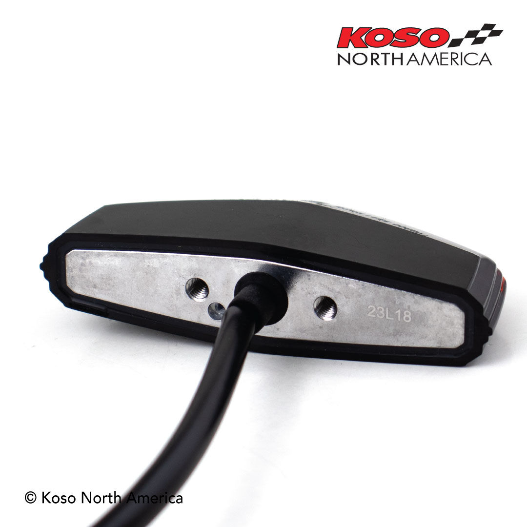 Koso GT-06 fanale posteriore LED moto lente rossa stop