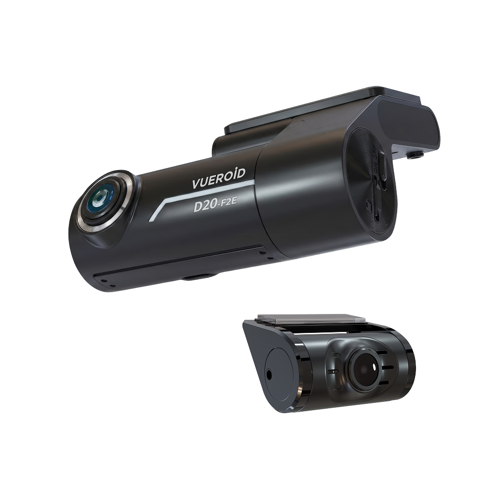 Vueroid D20 F2/F2E dashcam 2CH doppia
