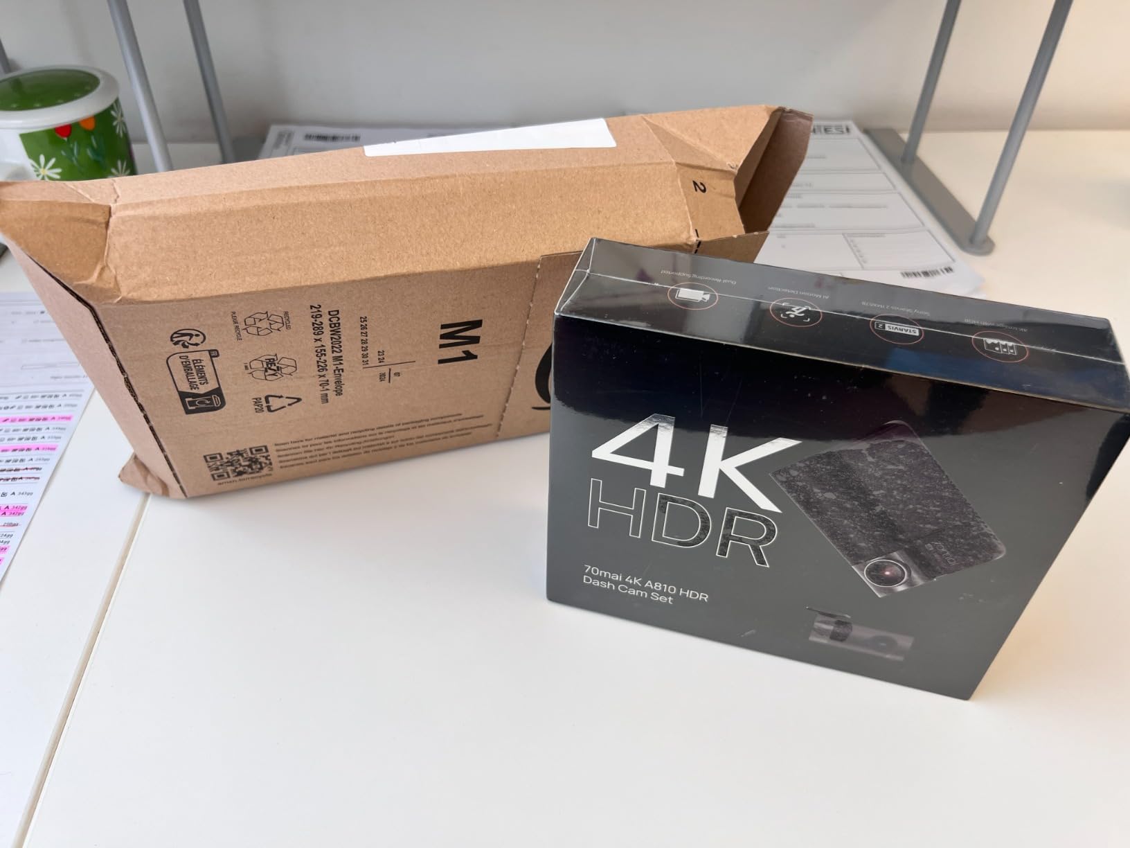70mai Serie A A810S dash cam 4K SD 128GB GPS