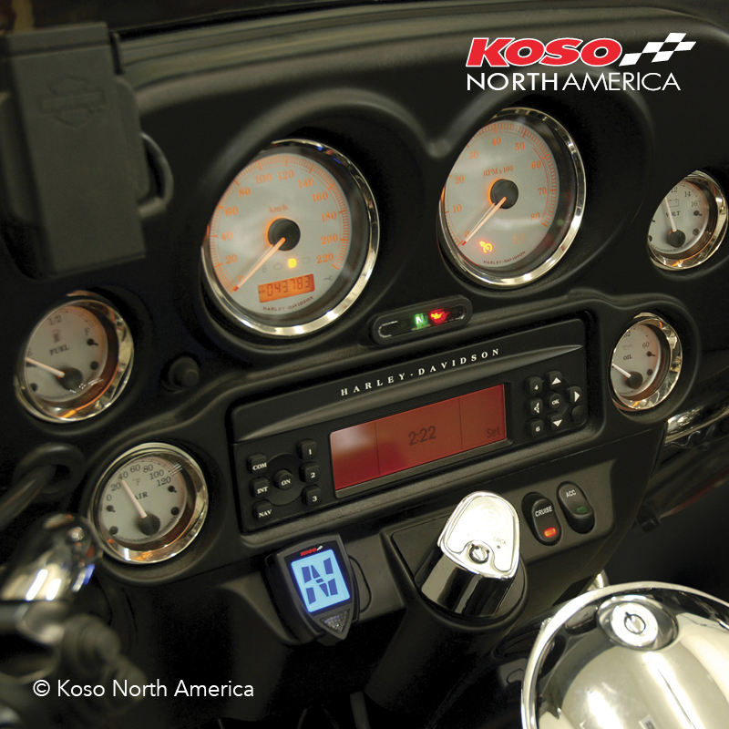 Koso Gear Indicator indicatore marcia LCD Harley-Davidson