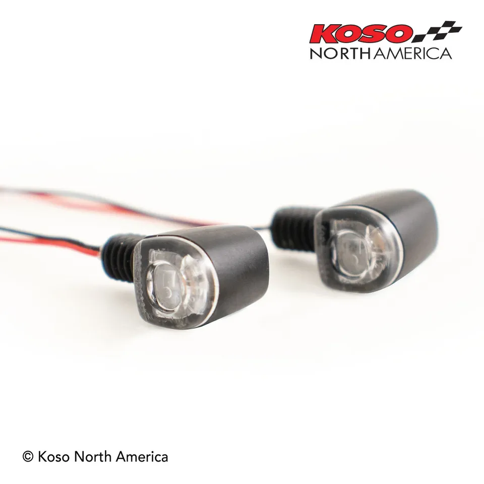 Koso Nano frecce LED ambra coppia micro M6