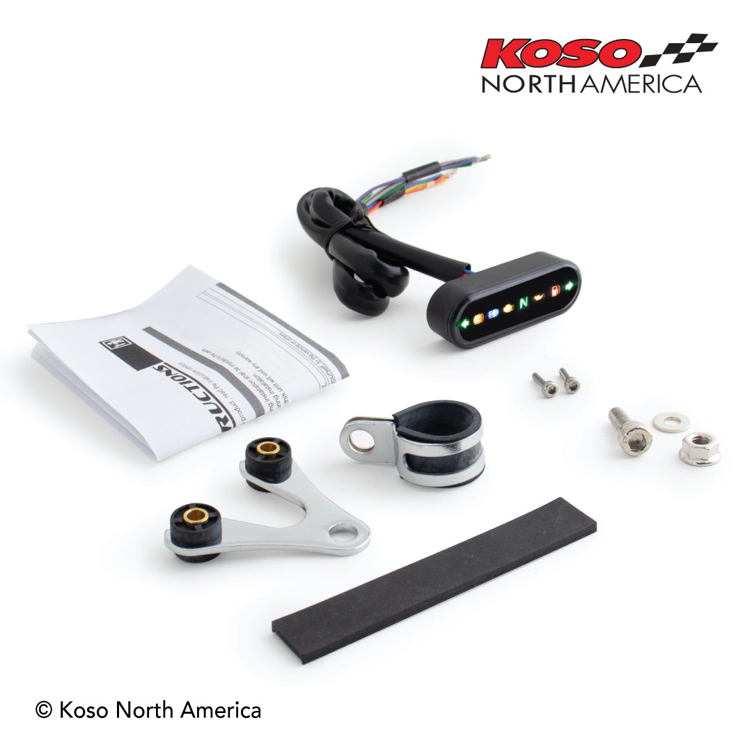Koso Indicator Light Display spie moto universale