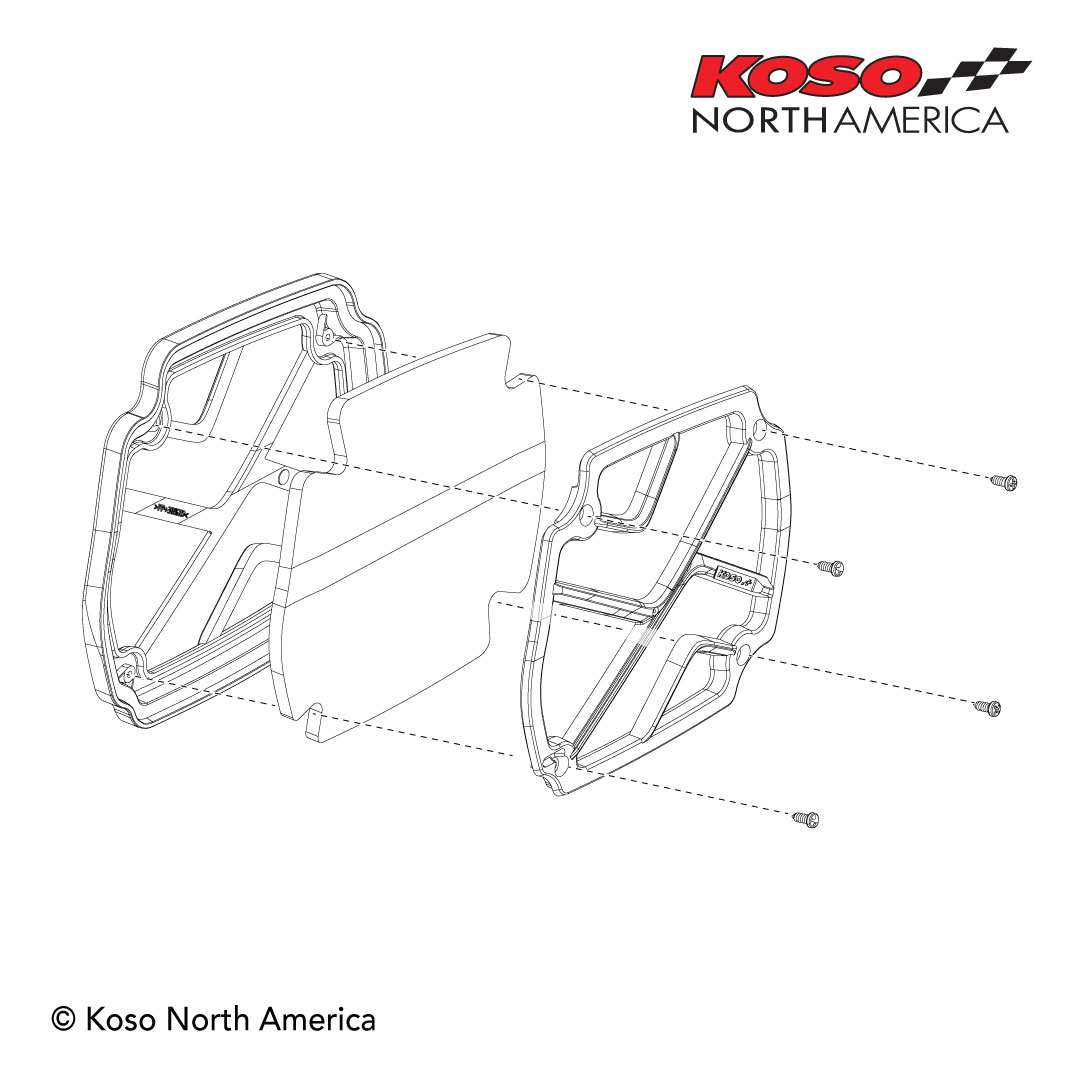 Koso filtro aria racing Honda Grom 2022+ spugna