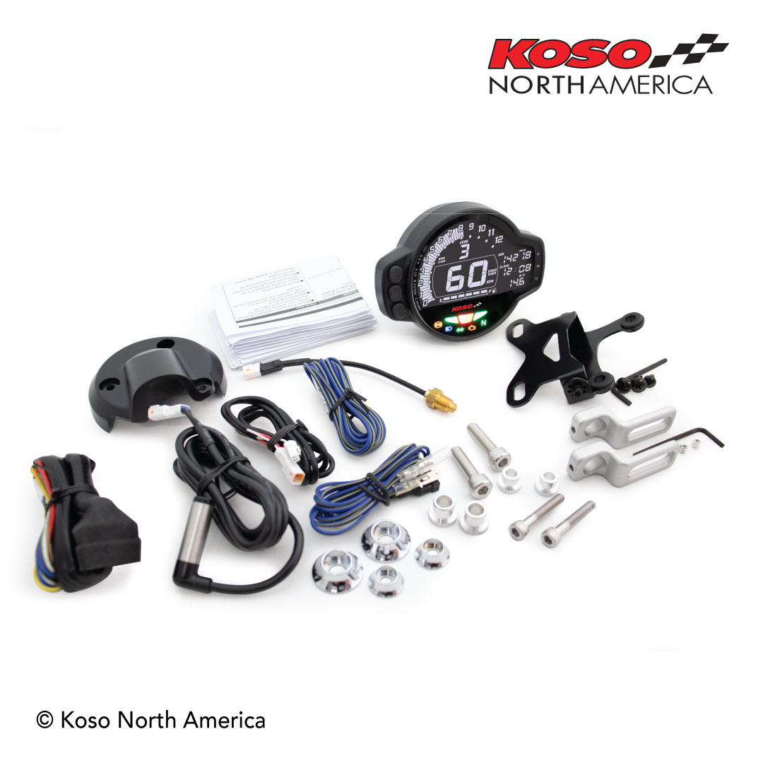 Koso MS-01 contachilometri multifunzione universale LCD