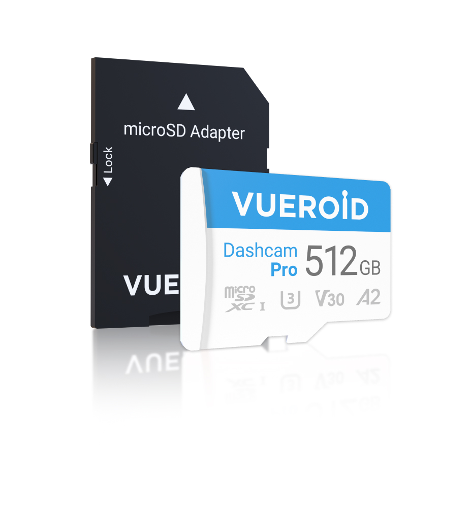 Vueroid scheda SD 512GB memory card dashcam