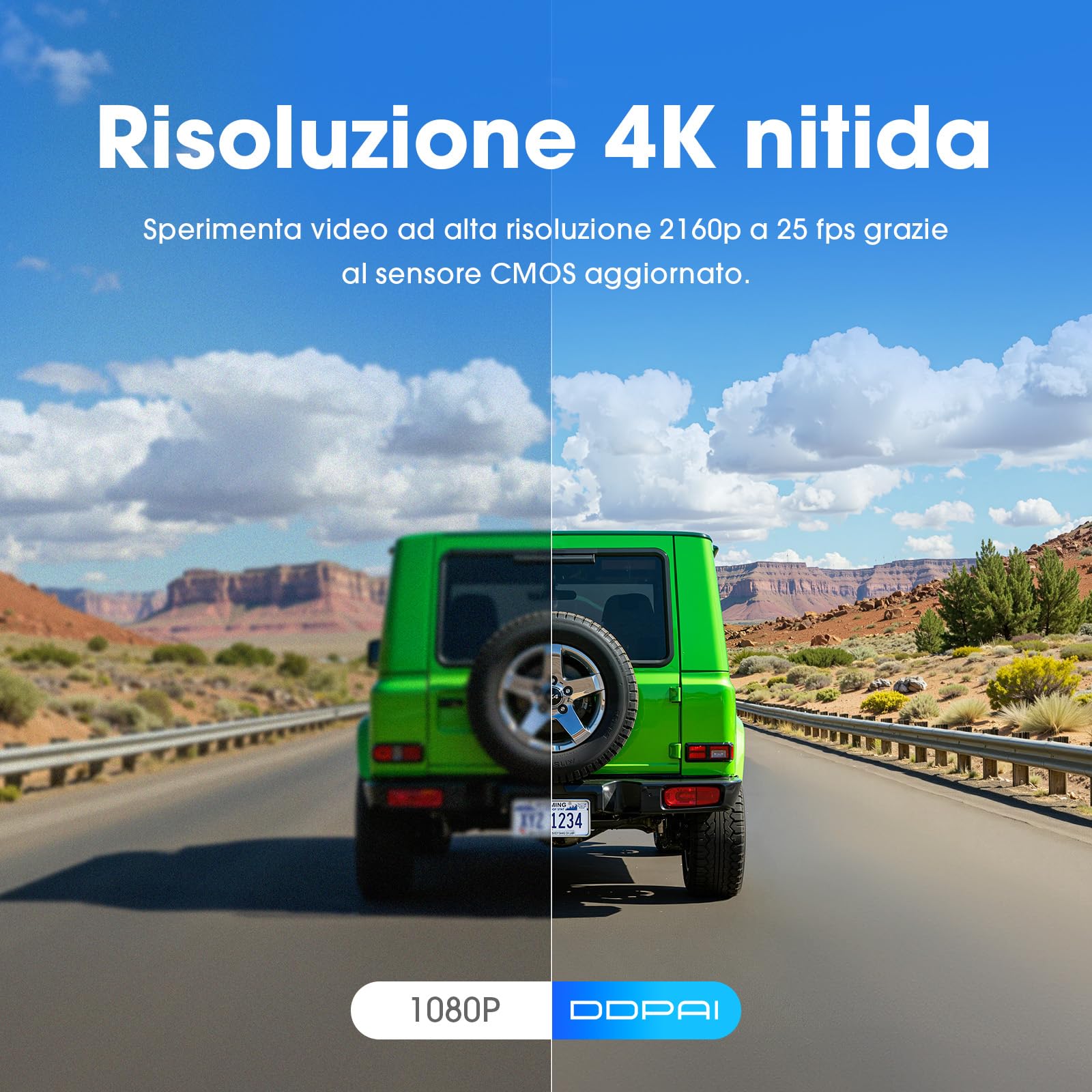DDPAI Serie Mini Mini Pro dash cam 4K SD 64GB