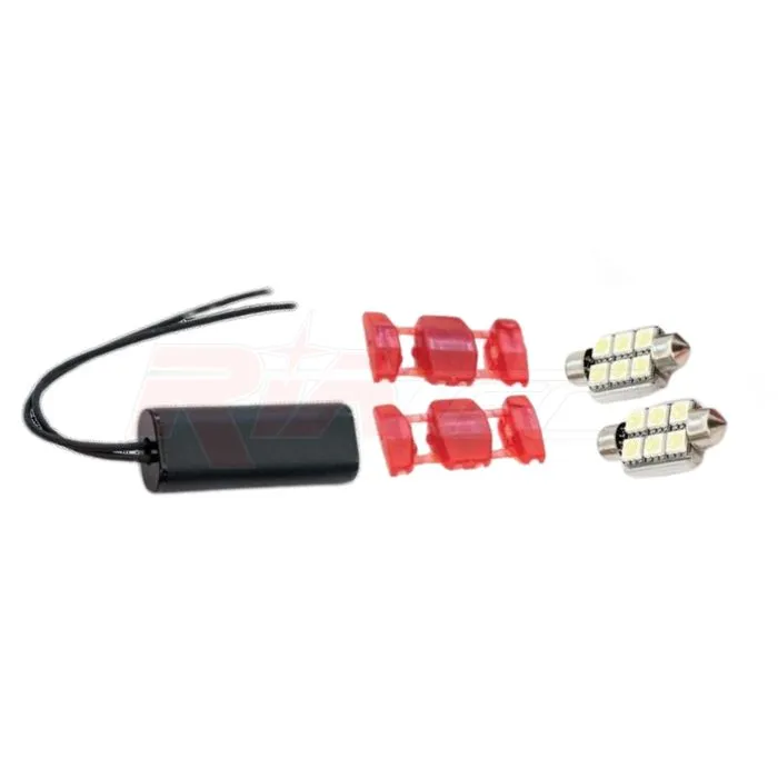 RIATEC Kit Special Targa Fiat 500 Luci Targa Posteriore