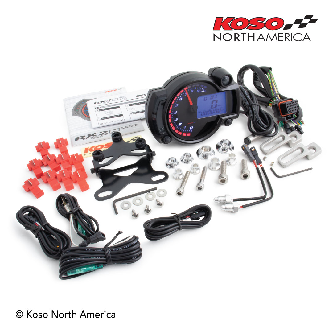 Koso RX-2N quadro strumenti moto 10000 RPM LED