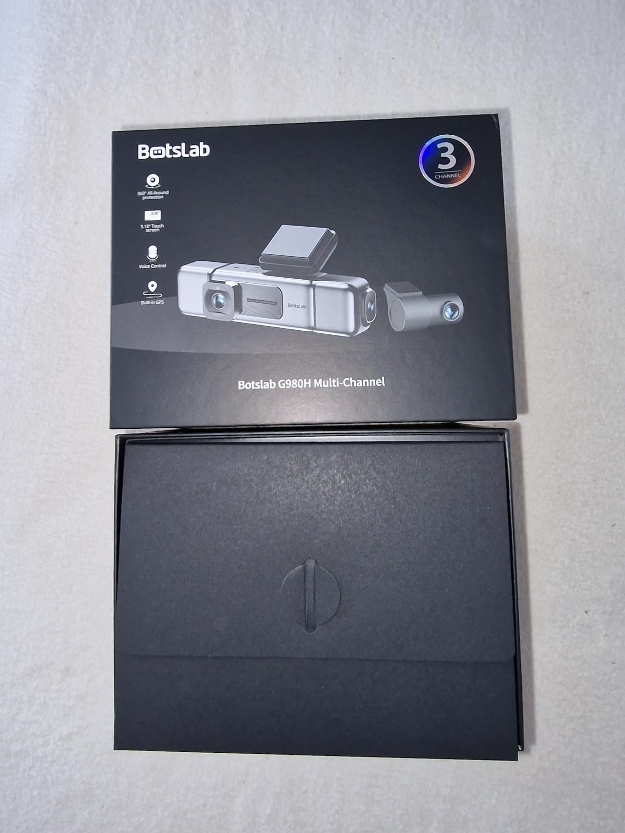 Botslab G980H dash cam 3 canali 4K controllo vocale