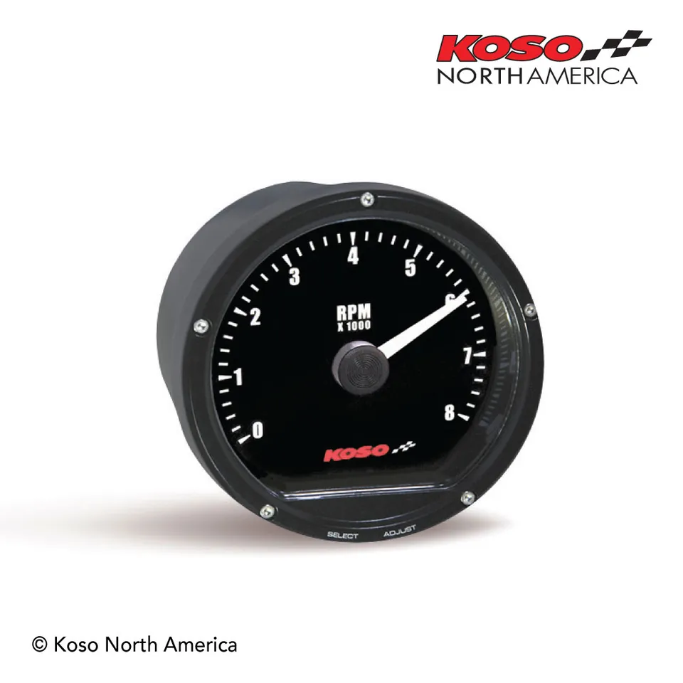 Koso TNT-01R contagiri 8000 giri nero