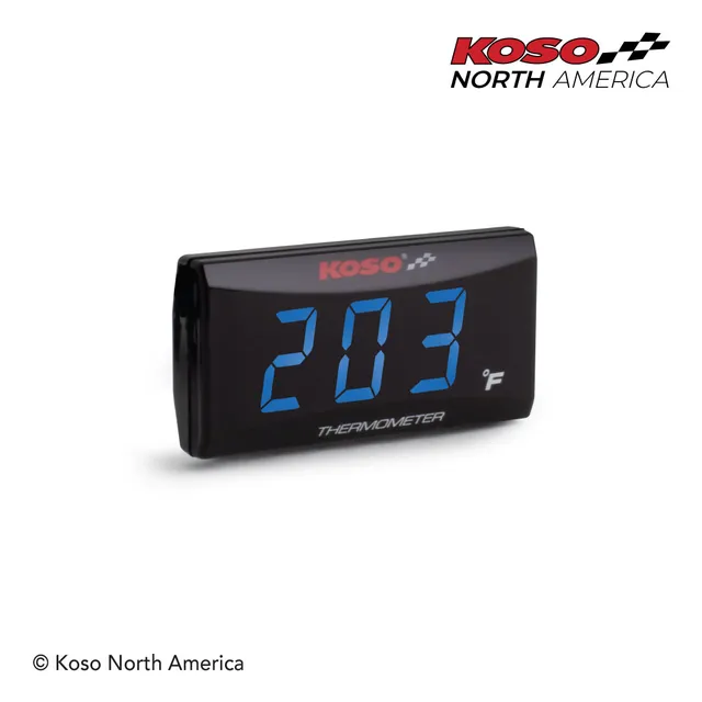 Koso Super Slim Style termometro Fahrenheit blu