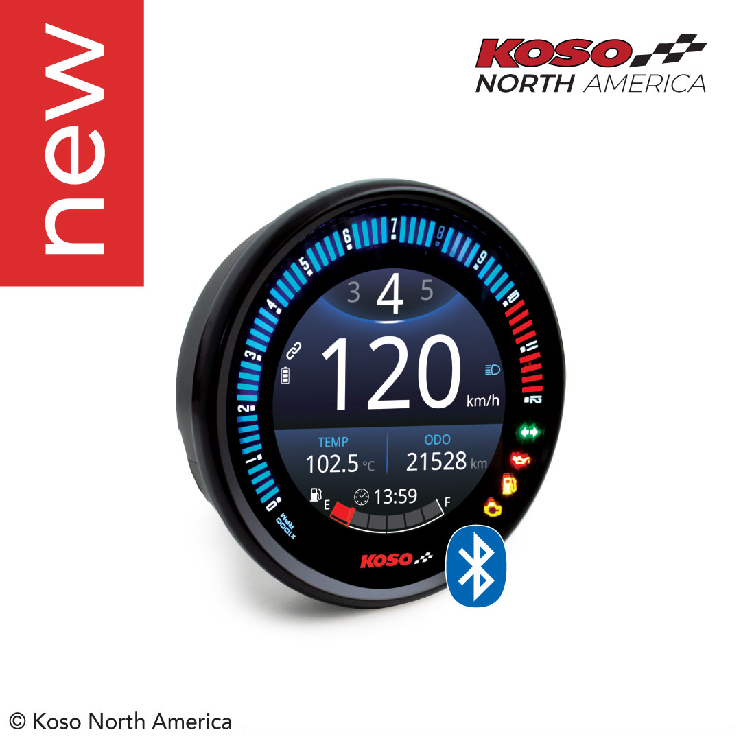 Koso RX-6S cruscotto TFT multifunzione Bluetooth