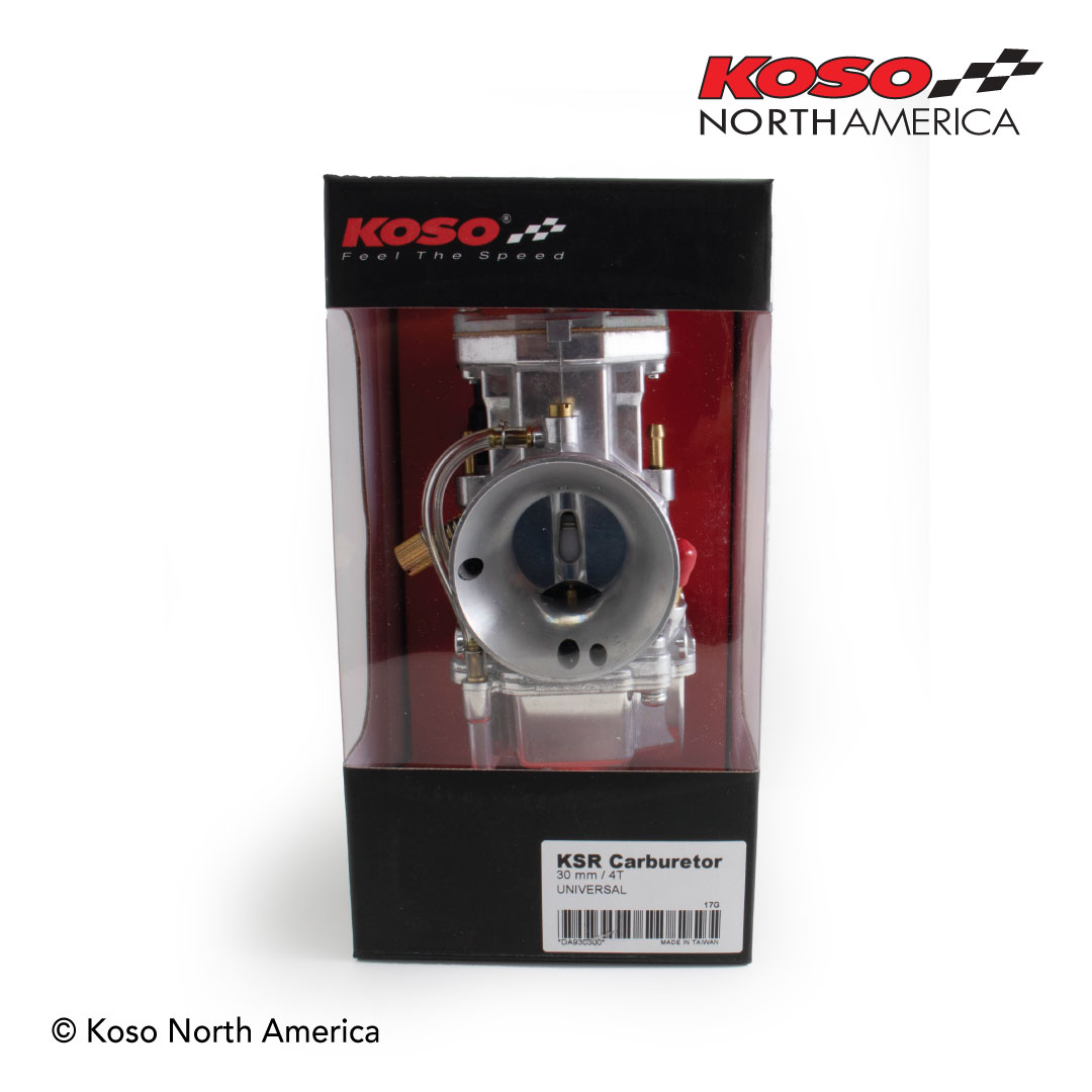 Koso KSR carburatore 30mm 4T valvola piatta