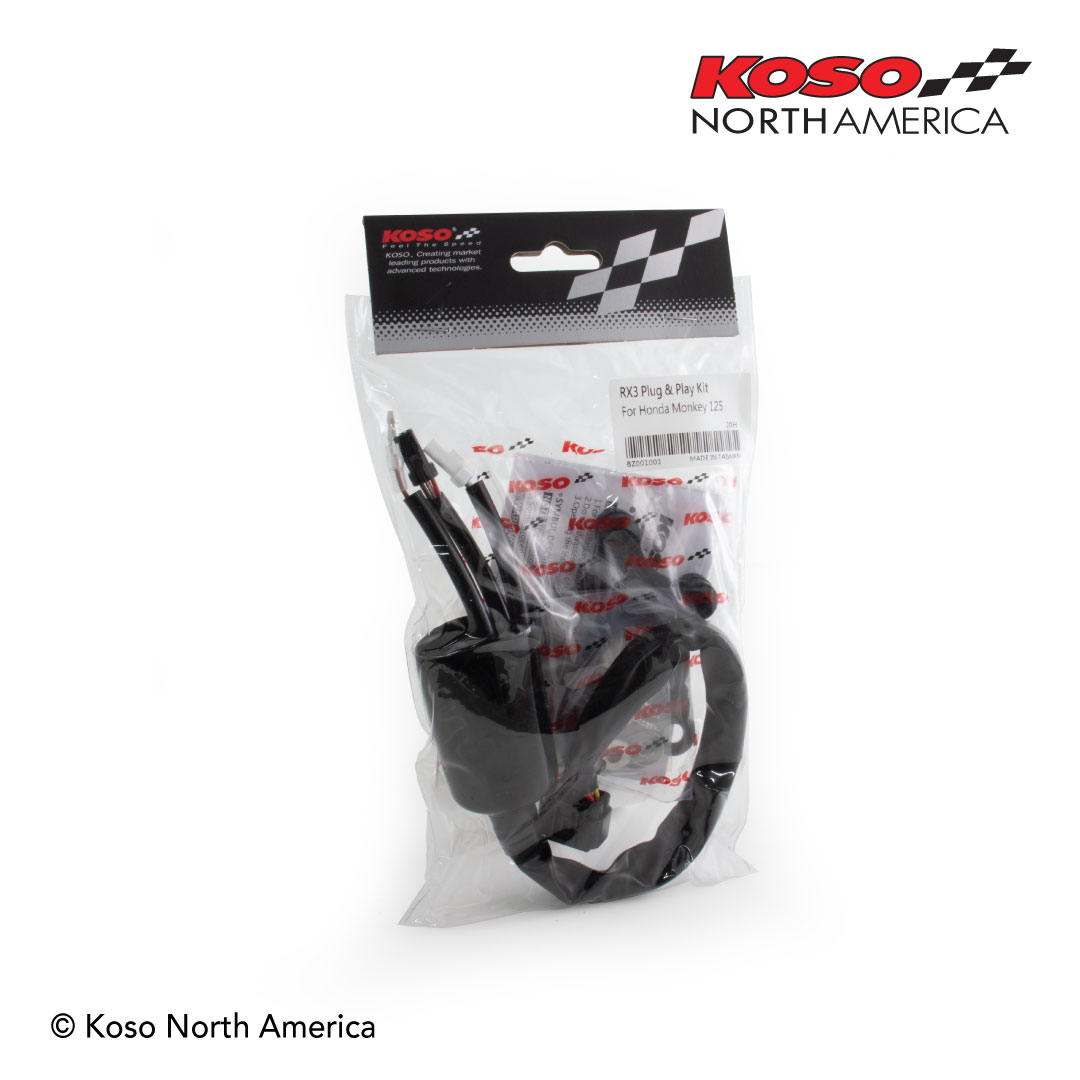 Koso RX-3 cavo adattatore Honda Monkey plug & play