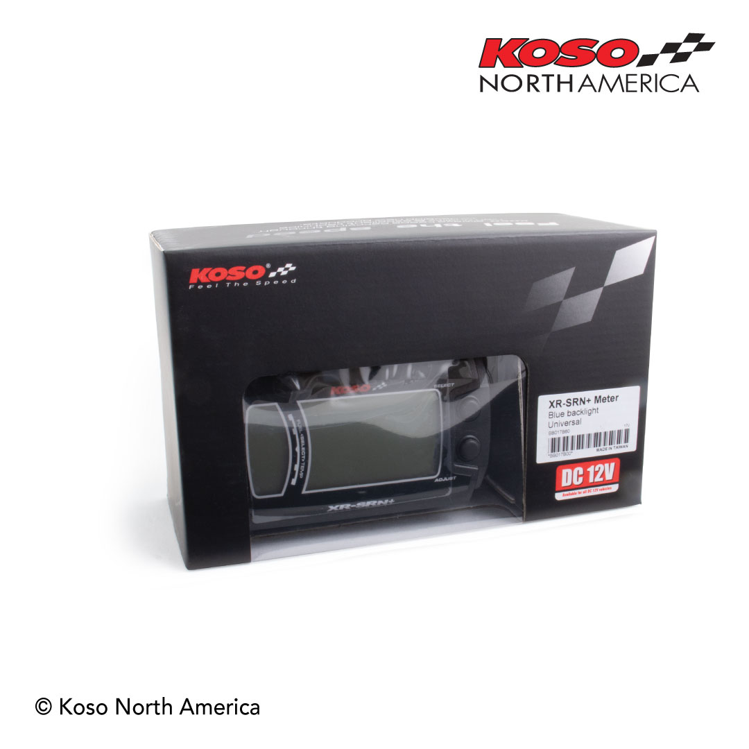 Koso XR-SR contachilometri moto multifunzione digitale