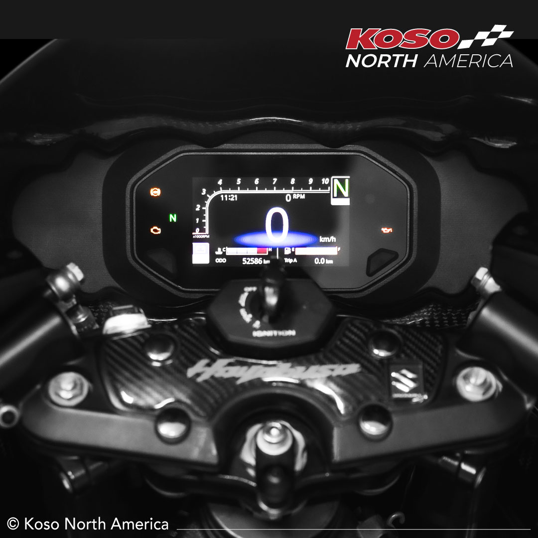 Koso RX-4H quadro strumenti TFT Suzuki Hayabusa Gen 2 Bluetooth