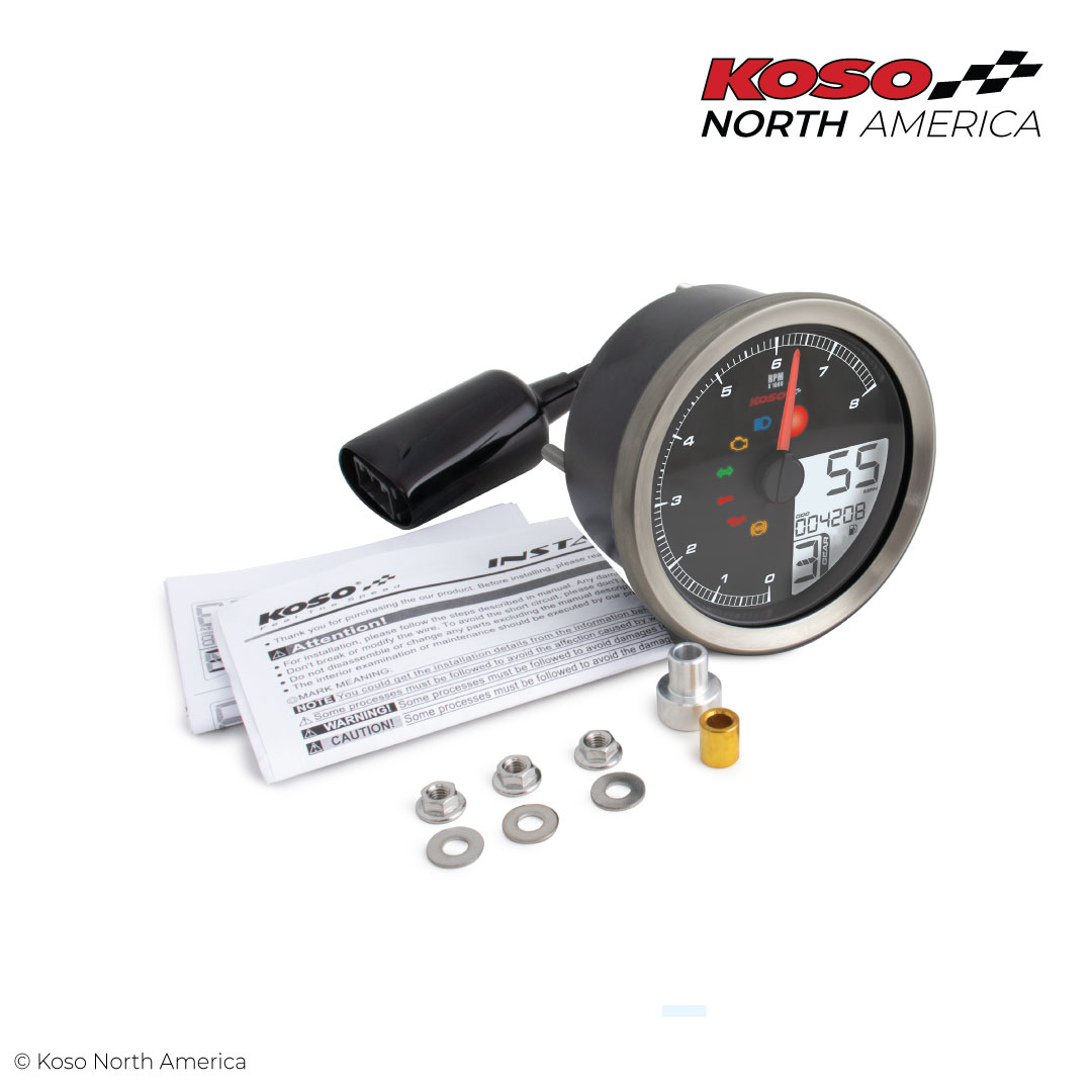 Koso TNT-B strumento argento Yamaha Bolt SRC 950
