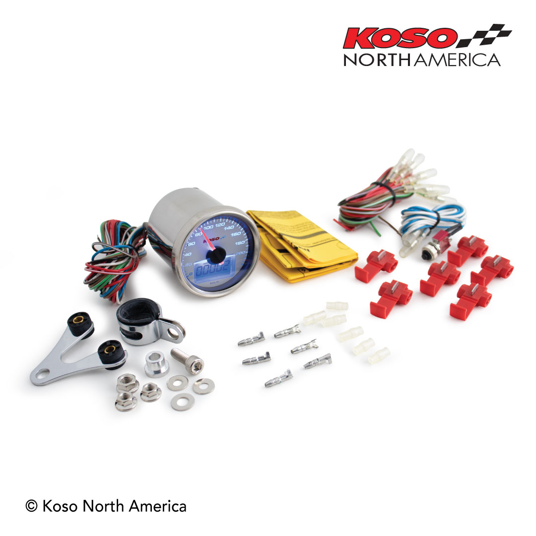 Koso HD-01S contachilometri Harley-Davidson km/h