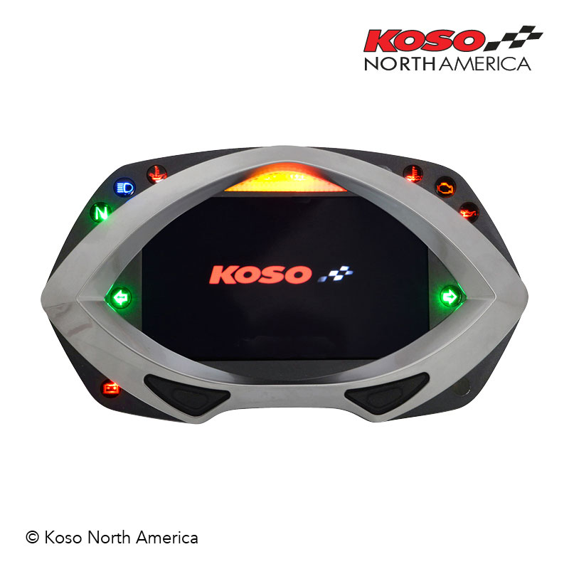 Koso RXF contachilometri multifunzione TFT universale