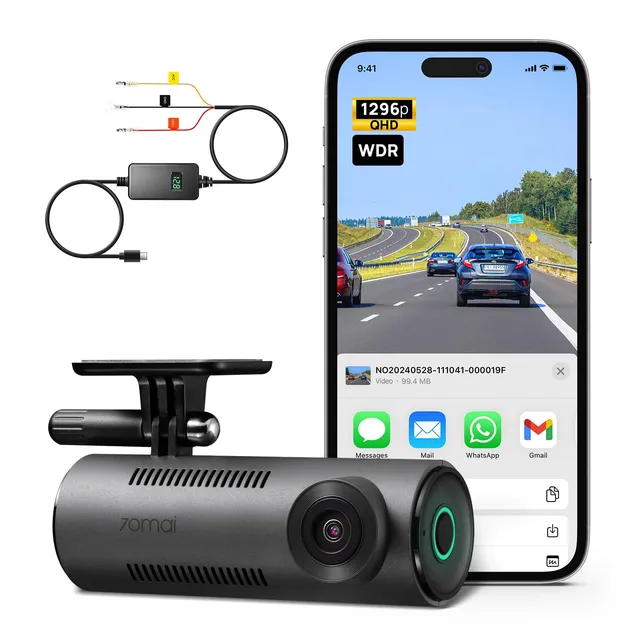 70mai M310 Plus dash cam auto 3K + kit UP06 parcheggio