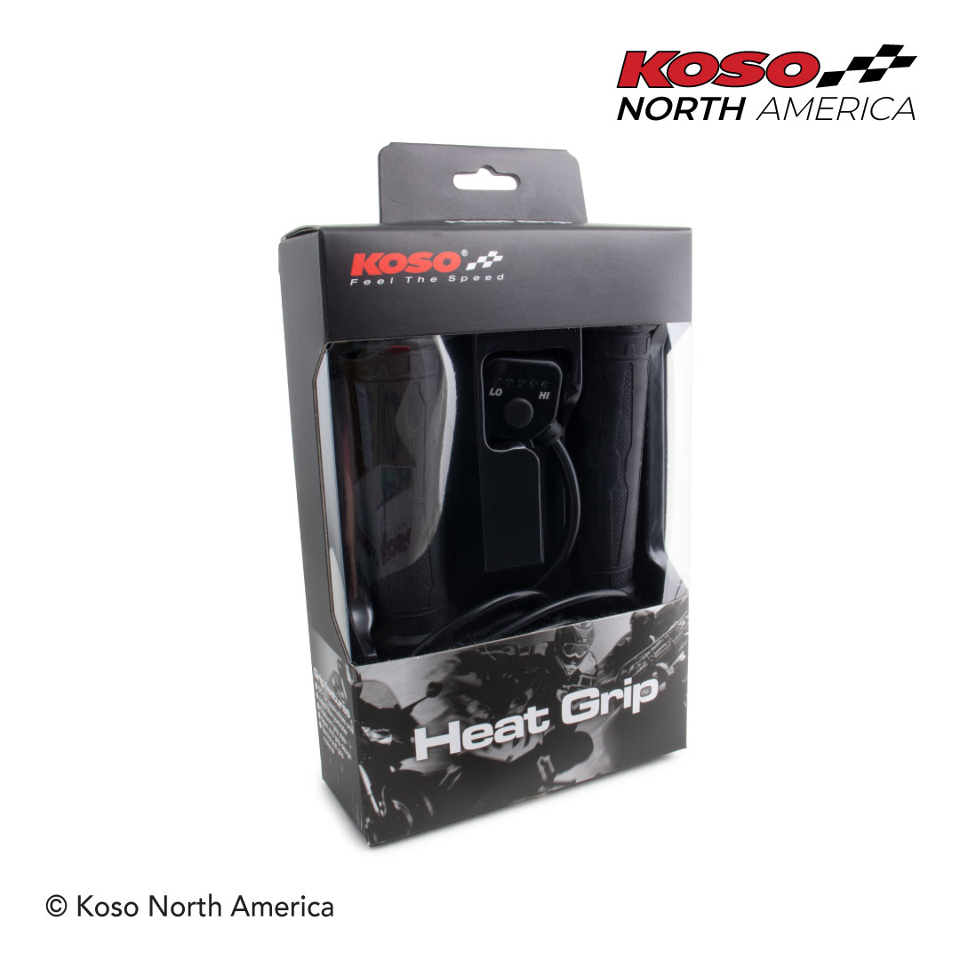 Koso 5 Level manopole riscaldate gas a pollice 12V