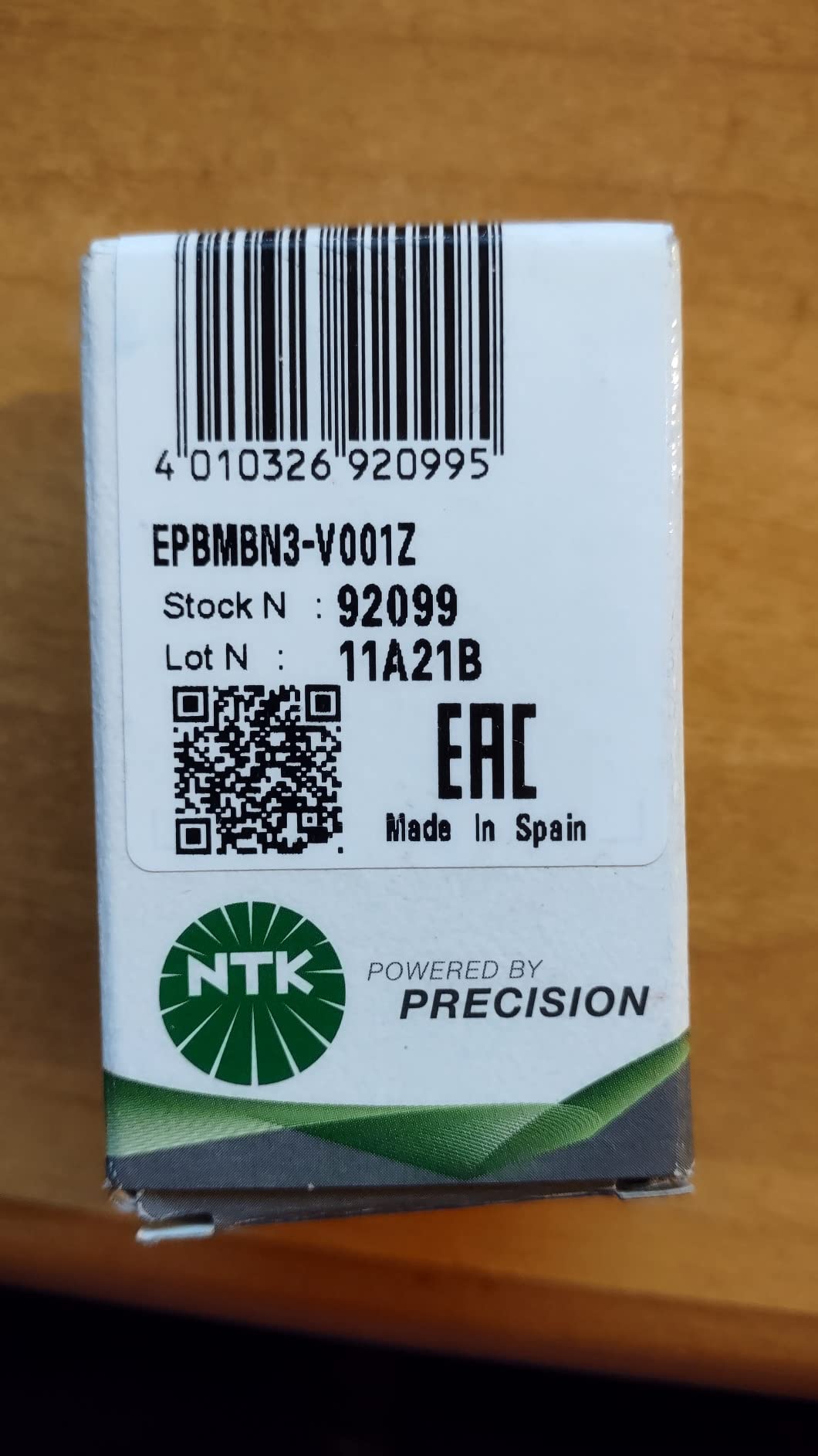 NTK EPBMBN3-V001Z sensore pressione MAP 92099