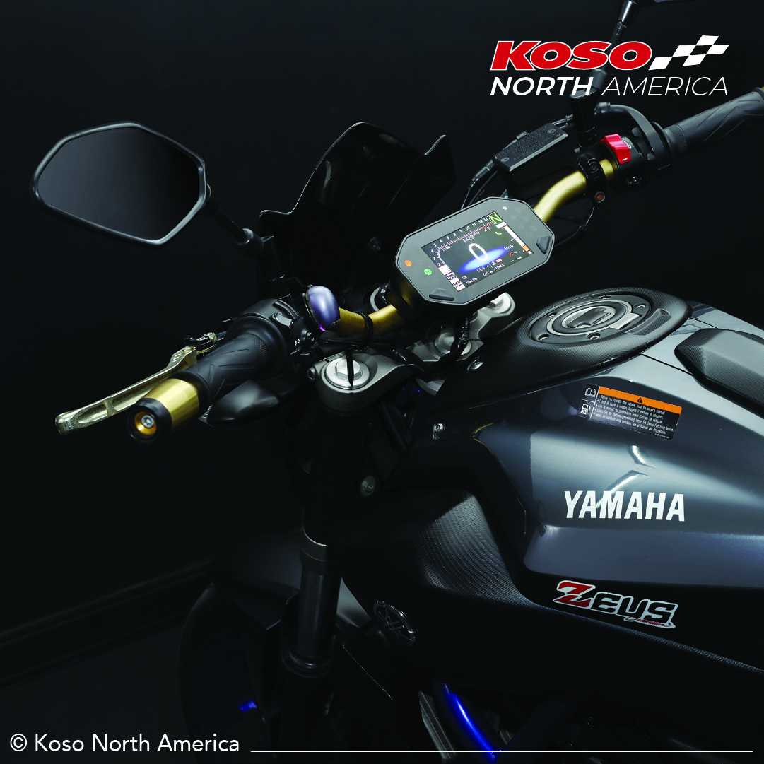 Koso RX-4 strumento TFT moto per Yamaha MT-07