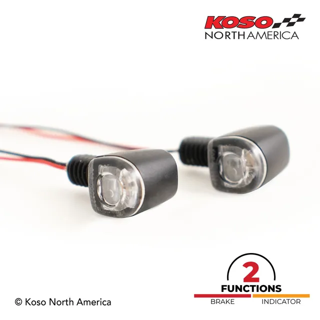 Koso Nano Luci LED Doppia Funzione Coppia M6
