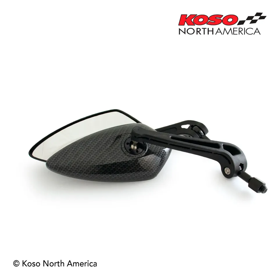 Koso Blade Style specchietti M10 carbon look