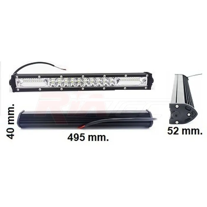 Riatec MOD2551 barra LED per moto