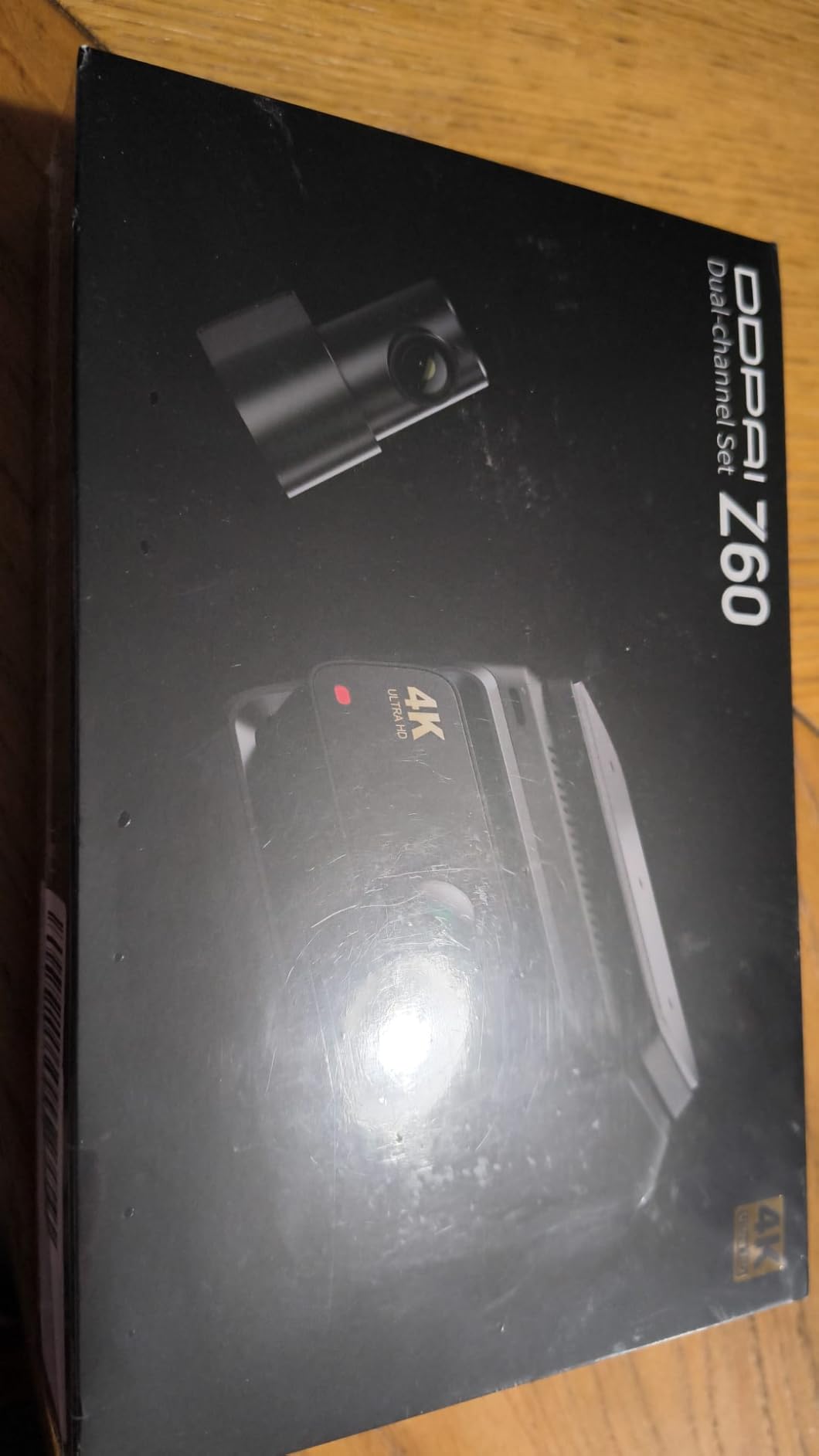 DDPAI Z60 dashcam auto 4K+1080P con SD 64GB GPS