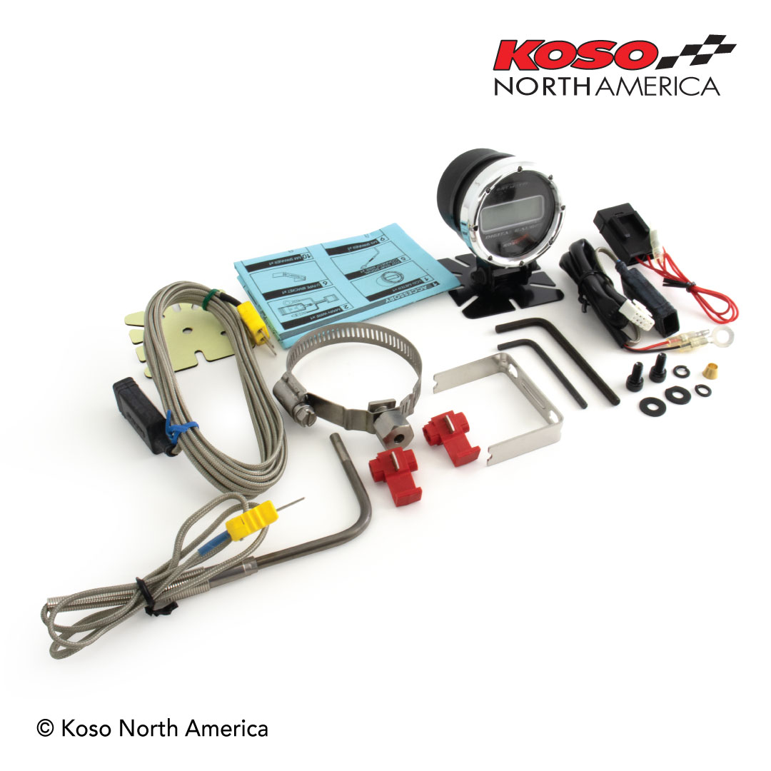 Koso misuratore temperatura scarichi EGT auto