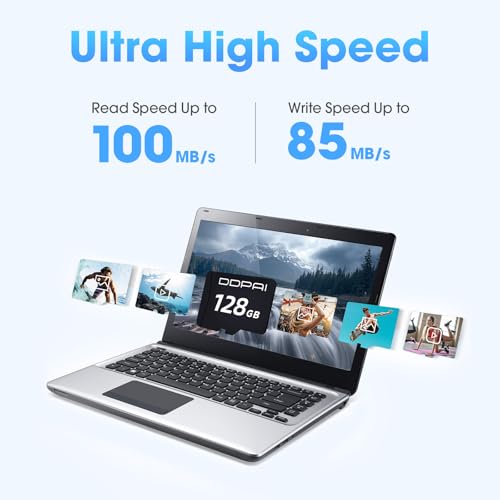 DDPAI 128GB scheda SD 4K U3 V30 A1