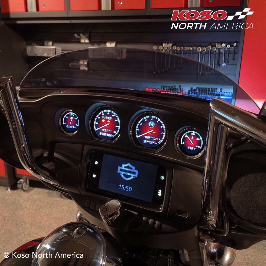 Koso HD-03X set strumenti TFT Harley 2014-2023