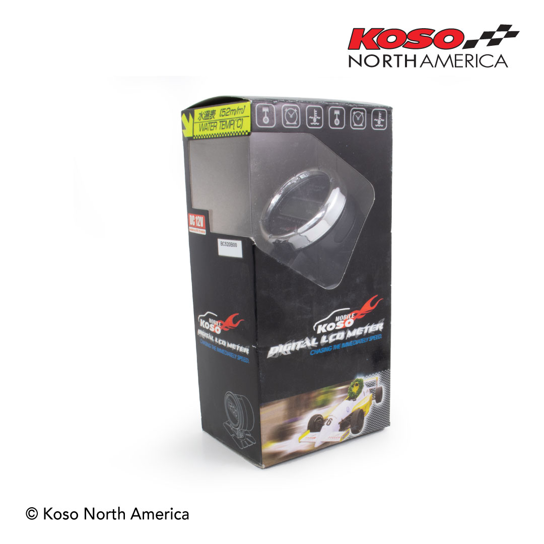 Koso termometro acqua auto digitale universale