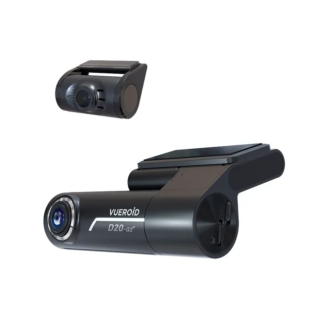 Vueroid D20 Q2 Plus dash cam 2CH anteriore posteriore