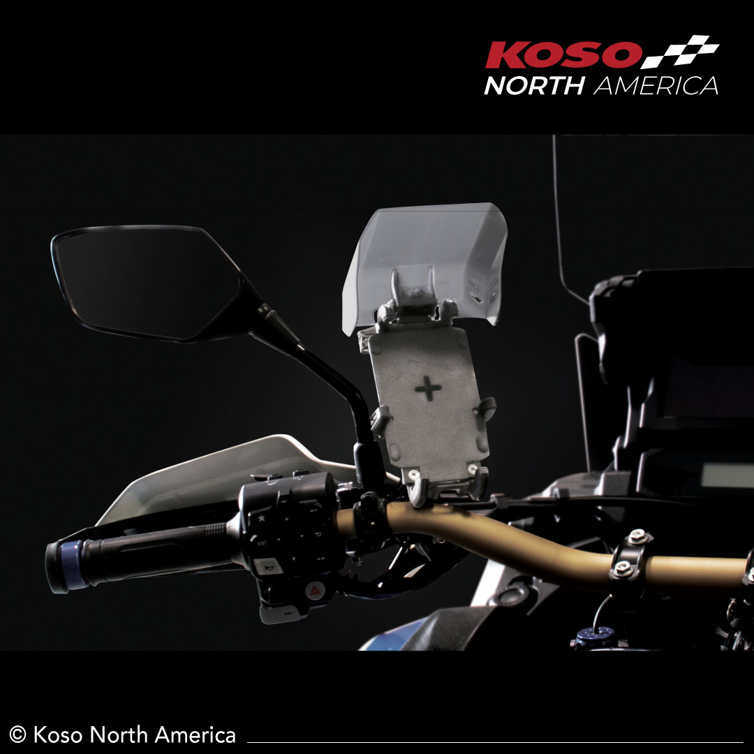 Koso Armor supporto telefono moto con ricarica wireless