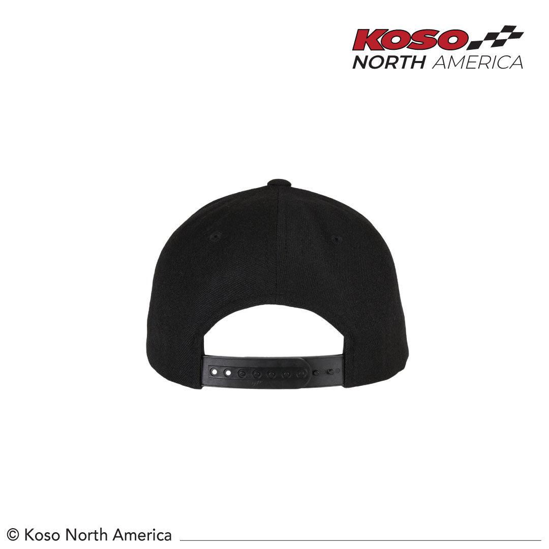 Koso YP Classic cappellino snapback nero logo cucito