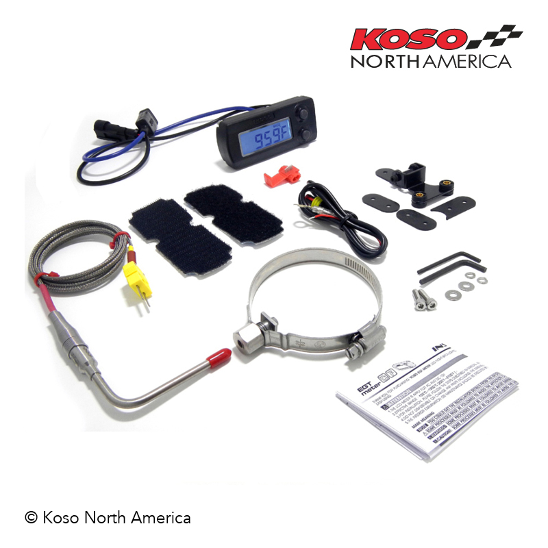 Koso EGT-01 termometro gas scarico singolo