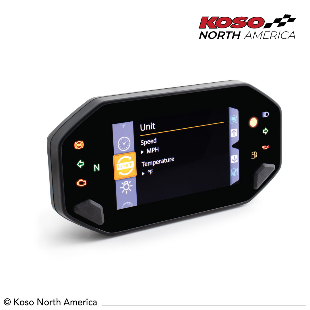 Koso RX-4 contachilometri TFT Bluetooth universale