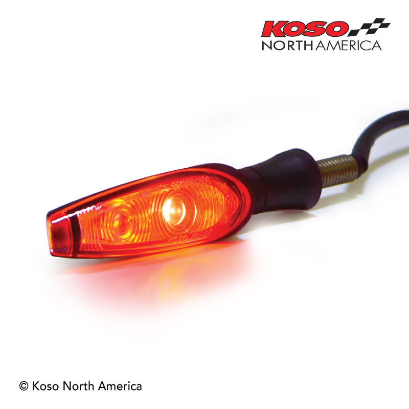 Koso Infinity frecce LED fumé doppia funzione coppia