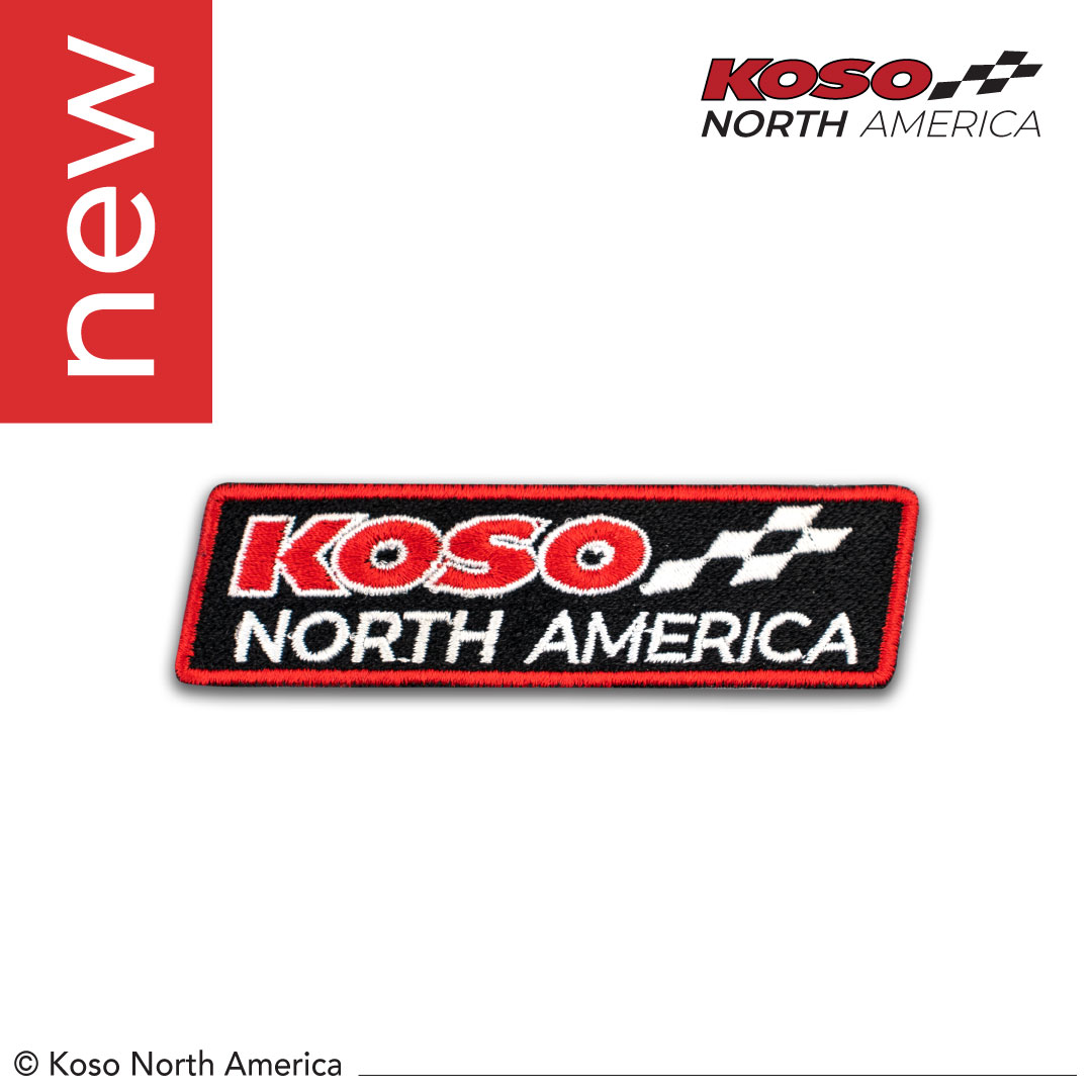 Koso Patch Ricamata Logo 9x2,5 cm
