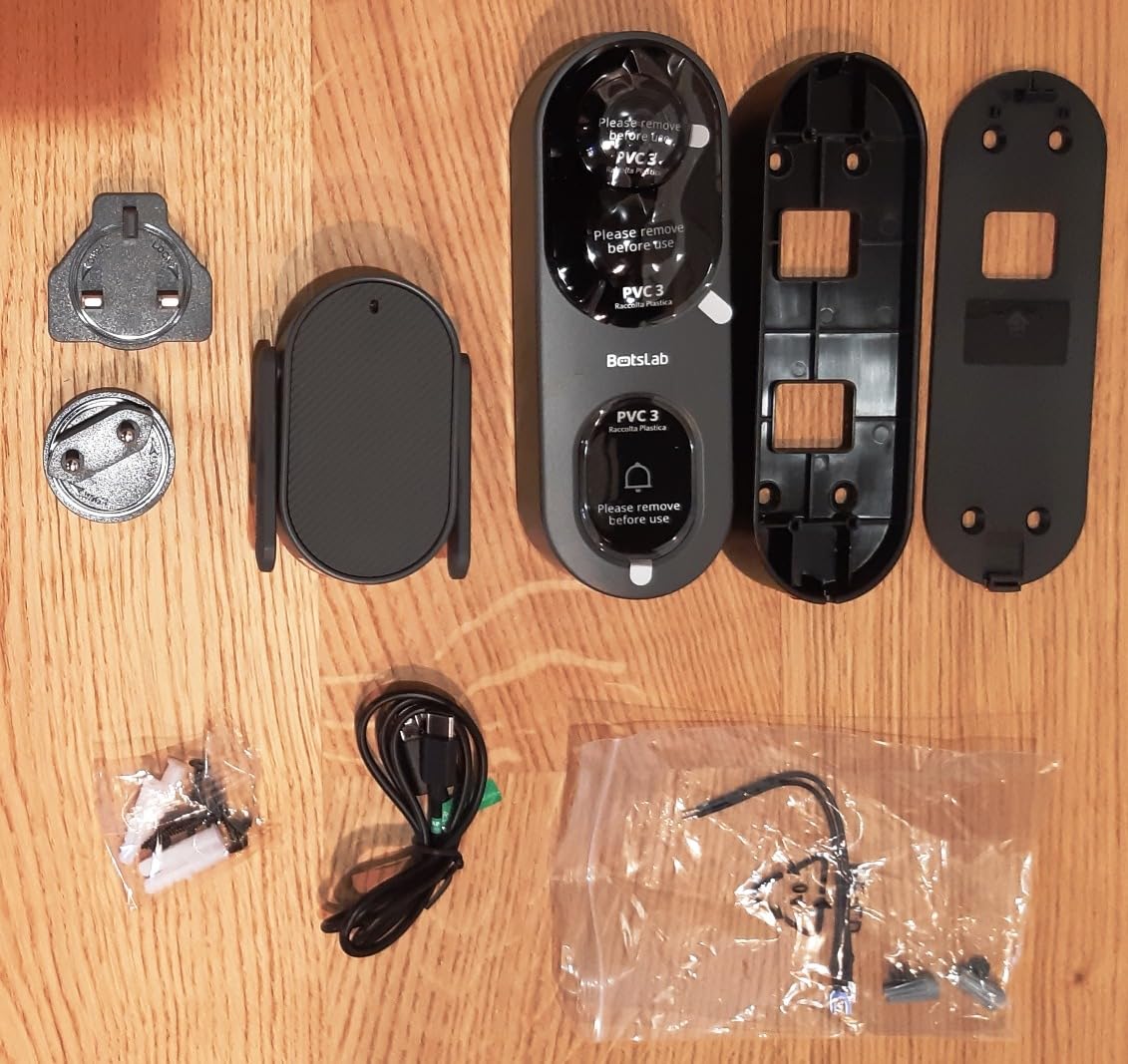 Botslab R810 videocitofono WiFi 5MP SD 32GB