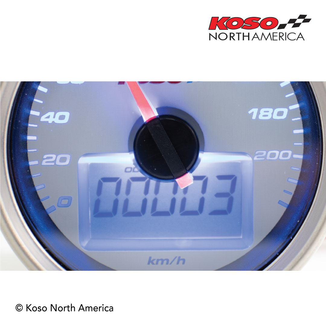 Koso HD-01S contachilometri Harley-Davidson km/h