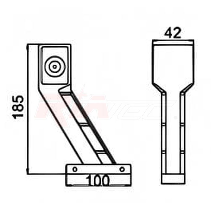 RIATEC MOD9925L fanali posteriori LED freccia dinamica
