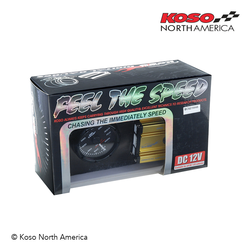 Koso indicatore temperatura olio auto entry-level