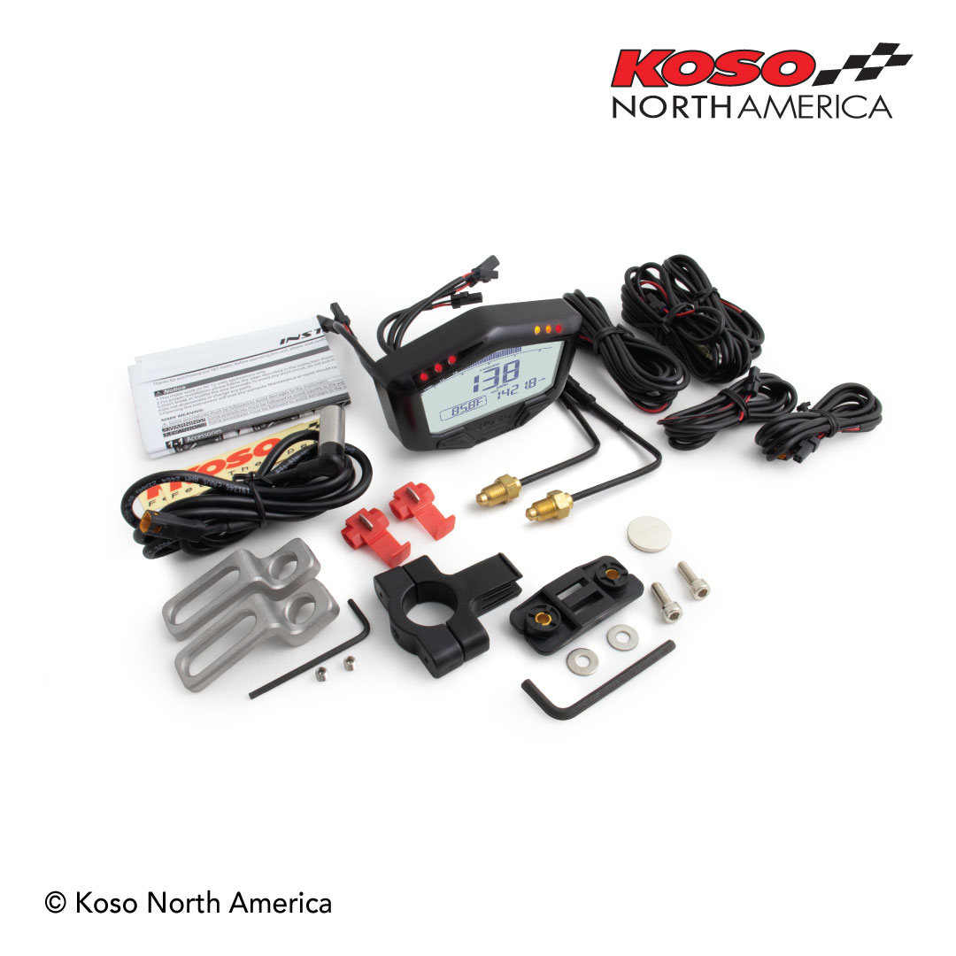 Koso DB-02R quadro strumenti moto street LCD
