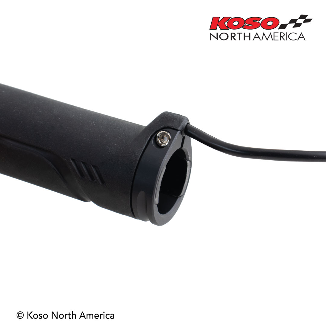 Koso HB-01 manopole riscaldate bici USB